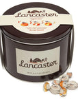 Lancaster Soft Cremes - Caramel, Vanilla, and Butterscotch - Caramel Candy: 2.5LB Gift Tin