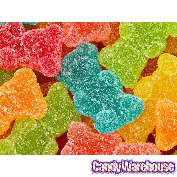 Large Sugared Gummy Bears: 5LB Bag - Candy Warehouse