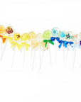 Pure Sugar Lollipop - Edible Paper Flower