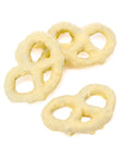 Lemon Yogurt Covered Mini Pretzels: 1LB Bag