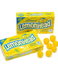 Lemonhead Candy Mini Packs: 24-Piece Box