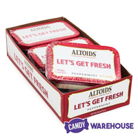 Let's Get Fresh Peppermint Altoids Mint Tins: 6-Piece Box - Candy Warehouse