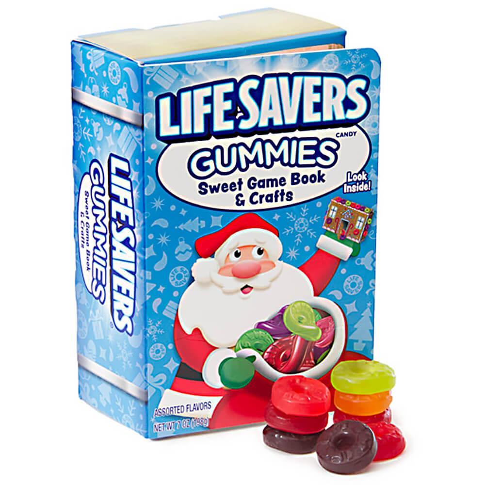 Life Savers Gummies Sweet Game Christmas Book & Crafts (7 Oz. Box Of 6  Rolls)