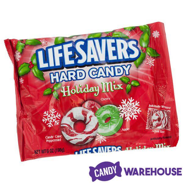 LifeSavers Hard Candy Singles - Holiday Mix: 50-Piece Bag - Candy Warehouse