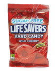 LifeSavers Sugar Free Hard Candy Singles - Wild Cherry: 240-Piece Case