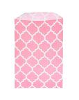 Light Pink Casablanca Pattern Candy Bags: 25-Piece Pack
