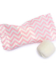 Light Pink Chevron Stripe Wrapped Butter Mint Creams: 108-Piece bag