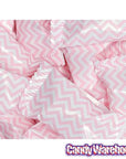 Light Pink Chevron Stripe Wrapped Butter Mint Creams: 108-Piece bag