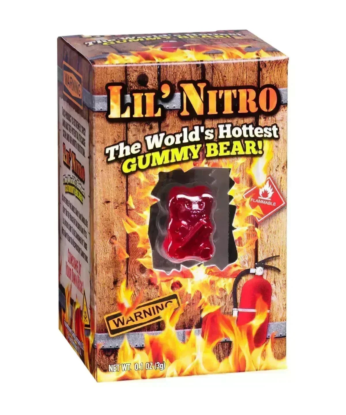 SxOxB Outo Last Bomb ミニコミ ハードコア Lil Nitro World's Hottest Gummy Bear: 12-Piece Case – Candy Warehouse