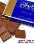 Lindt 10.5-Ounce Chocolate Gold Bars - Swiss Milk: 10-Piece Case