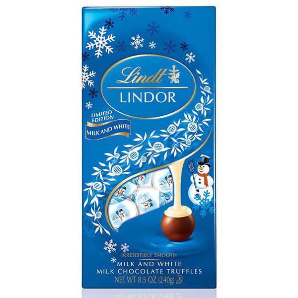 Lindt Lindor Snowman Chocolate Truffles: 8.5-Ounce Bag