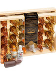 Liquor Filled Chocolate Bottles: 24-Piece Crate