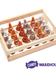 Liquor Filled Chocolate Bottles: 24-Piece Crate