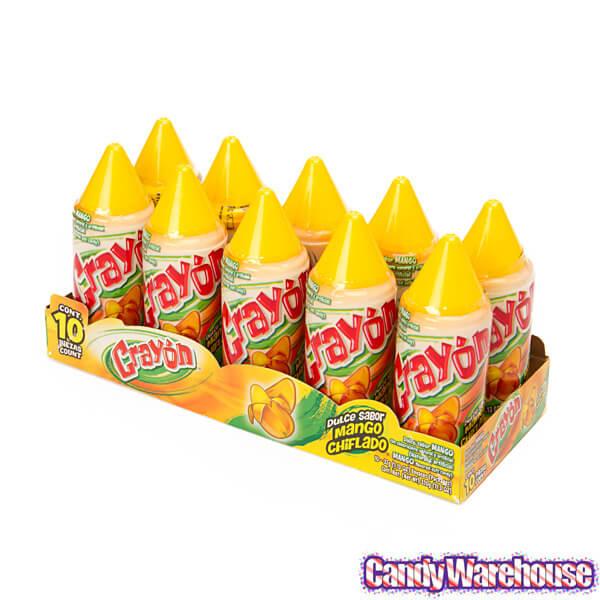 Lorena Candy Crayon - .98oz (10-pack) (Mango)