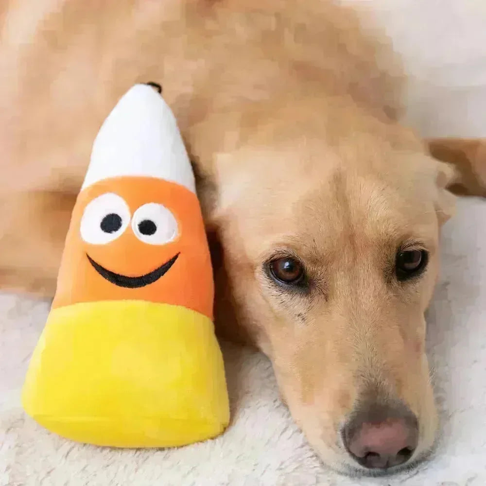 Lulubelle s Power Plush Kookie Korn Dog Toy Candy Warehouse