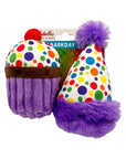 Lulubelle's Tiny Tuff It's My Barkday Dog Toy: 2-Piece Pack