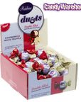 Madelaine Duets White Chocolate & Raspberry Filled Chocolate Truffles: 48-Piece Box