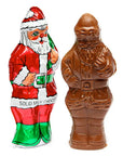 Madelaine Foiled 2-Ounce Solid Milk Chocolate Santas: 24-Piece Display