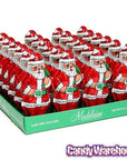 Madelaine Foiled 2-Ounce Solid Milk Chocolate Santas: 24-Piece Display