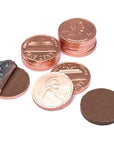 Madelaine Foiled Giant Milk Chocolate Copper Pennies: 5LB Bag