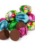 Madelaine Foiled Gourmet Chocolate Easter Eggs - Milk: 5LB Bag