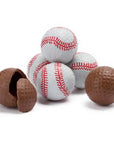 Madelaine Foiled Milk Chocolate 1.5-Inch Sports Balls Candy - Baseballs: 36-Piece Tub