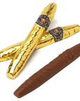 Madelaine Foiled Milk Chocolate Cigars - Gold: 24-Piece Box