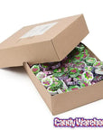 Madelaine Foiled Milk Chocolate Flower Wafers - Violets: 10LB Case
