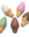 Madelaine Foiled Milk Chocolate Ice Cream Cones: 45-Piece Tub