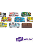 Madelaine Foiled Milk Chocolate Mini Cars: 100-Piece Display