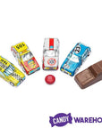 Madelaine Foiled Milk Chocolate Mini Cars: 100-Piece Display