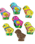 Madelaine Foiled Milk Chocolate Mini Chicks: 10LB Case