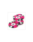 Madelaine Foiled Milk Chocolate Poker Chips - $5 Pink: 5LB Bag