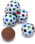 Madelaine Foiled Milk Chocolate Soccer Balls: 5LB Bag