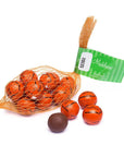 Madelaine Foiled Milk Chocolate Sports Balls 2-Ounce Mesh Bags - Basketball: 24-Piece Tub