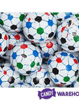 Madelaine Foiled Milk Chocolate Sports Balls 2-Ounce Mesh Bags - Soccer: 24-Piece Tub