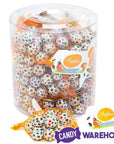 Madelaine Foiled Milk Chocolate Sports Balls 2-Ounce Mesh Bags - Soccer: 24-Piece Tub
