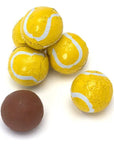 Madelaine Foiled Milk Chocolate Tennis Balls: 5LB Bag