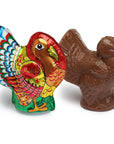 Madelaine Foiled Semi-Solid 1-Ounce Milk Chocolate Turkeys: 40-Piece Display