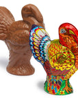 Madelaine Foiled Semi-Solid 8-Ounce Milk Chocolate Turkey