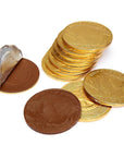 Madelaine Gold Foiled Buffalo Giant Milk Chocolate Coins: 60-Piece Box