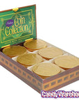 Madelaine Gold Foiled Buffalo Giant Milk Chocolate Coins: 60-Piece Box
