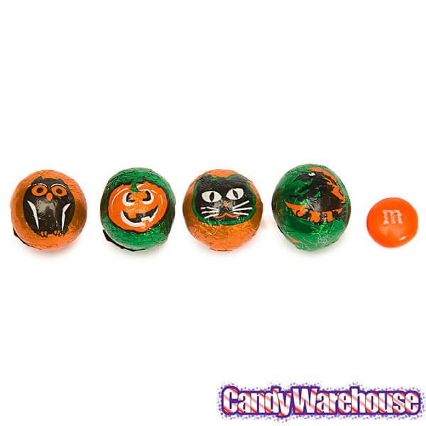 Madelaine Halloween Foiled Milk Chocolate Balls: 5LB Bag - Candy Warehouse