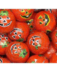 Madelaine Pumpkin Foiled Crisp Chocolate Balls: 10LB Case