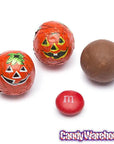Madelaine Pumpkin Foiled Crisp Chocolate Balls: 10LB Case