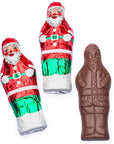 Madelaine Santa Foiled 3/4-Ounce Milk Chocolate Ornaments: 60-Piece Display