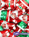 Madelaine Santa Foiled 3/4-Ounce Milk Chocolate Ornaments: 60-Piece Display
