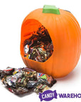 M&M-Mars Chocolate Halloween Candy Assortment: 85-Piece Pumpkin Bowl