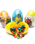 M&M's Candy Filled Plastic Easter Eggs: 12-Piece Display