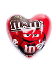 M&M's Candy Filled Valentine Heart Tins: 12-Piece Display